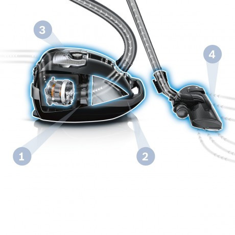 جاروبرقی بوش مدل BOSCH In’genius Gold Edition BGL8GOLD